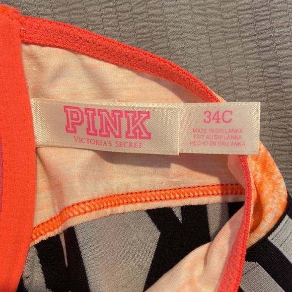 PINK Victoria’s Secret Razor Back Push-up Bra - Picture 3 of 3